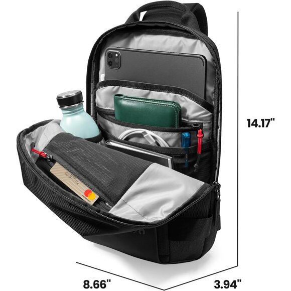 tomtoc 5L Compact Sling Backpack - Picture 4 of 12